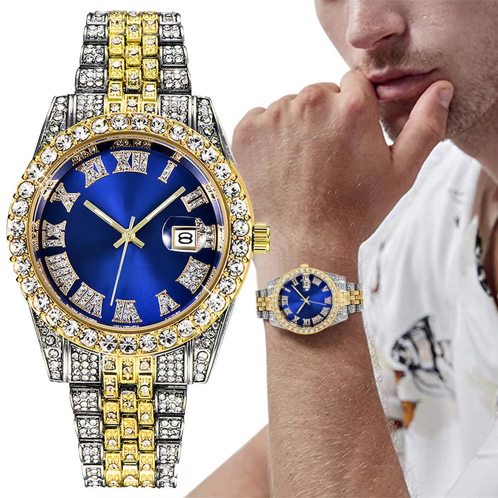 Luxury Watch Iceberg - الفاخرة الهيب هوب الفولاذ المقاوم للصدأ