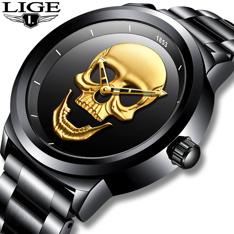 LIGE-الرجال الفولاذ المقاوم لل - مراجعة Luxury Watch Maker وسعره