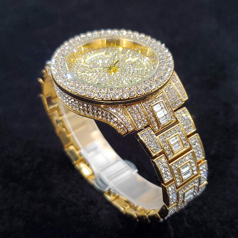 ساعة رجالية فاخرة مرصعة بالألم - مراجعة Luxury Watch Iceberg وسعره