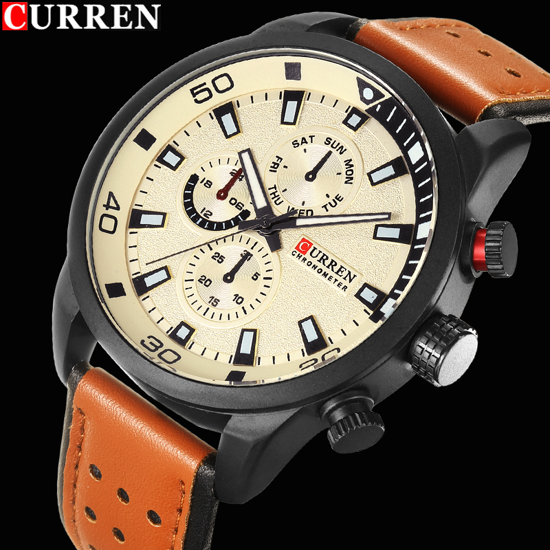 CURREN-ساعة رجالية أنيقة ، كوا - مراجعة Luxury Watch Maker وسعره