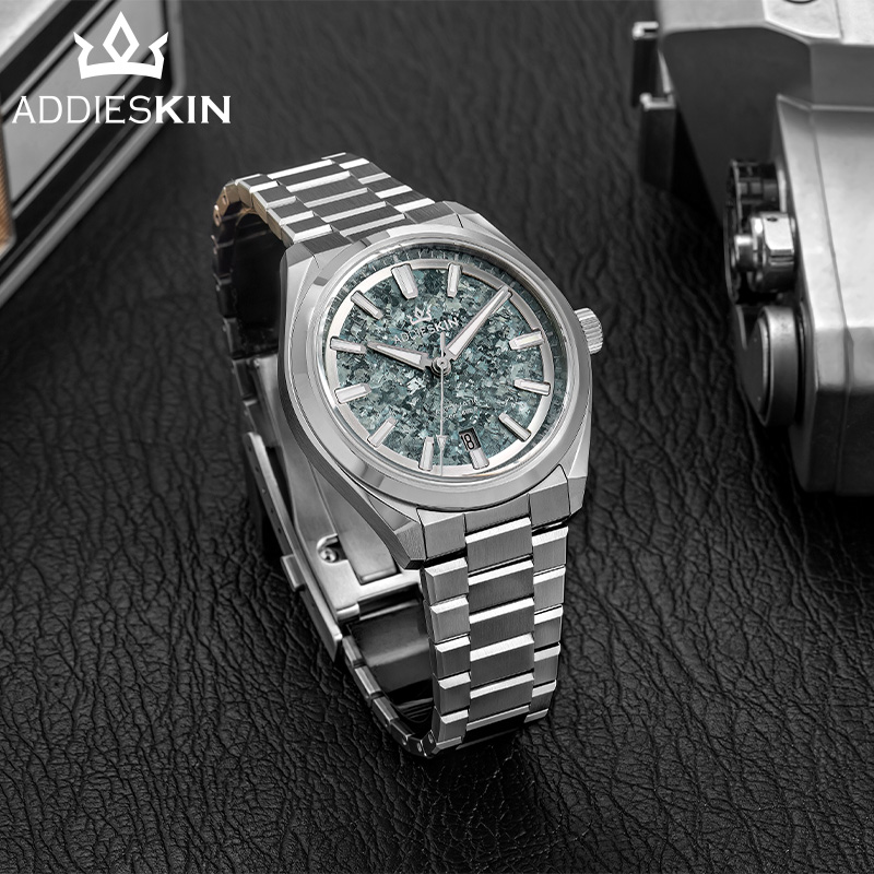 ساعة AddiesKIN K006 للرجال بزج - مراجعة Luxury Watch Iceberg وسعره