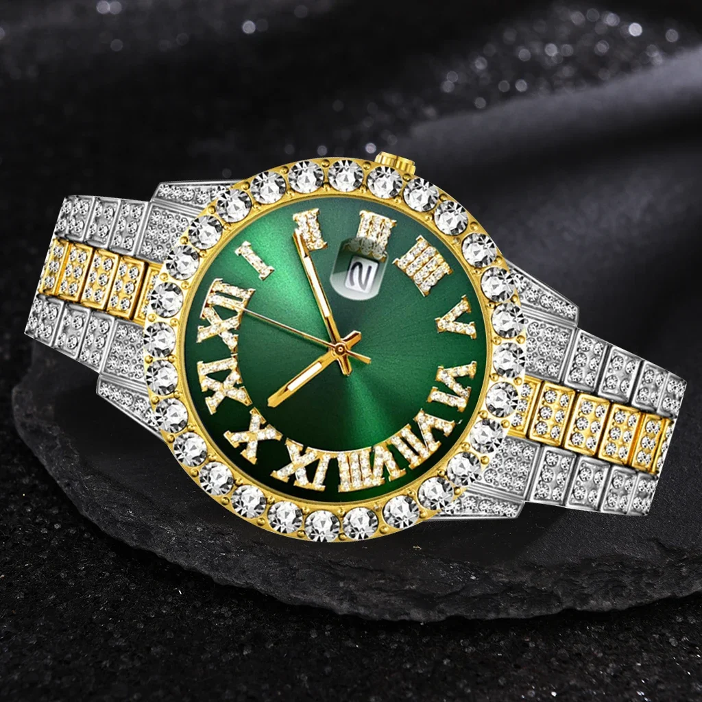 مثلج خارج ساعة الرجال العلامة  - مراجعة Luxury Watch Iceberg وسعره
