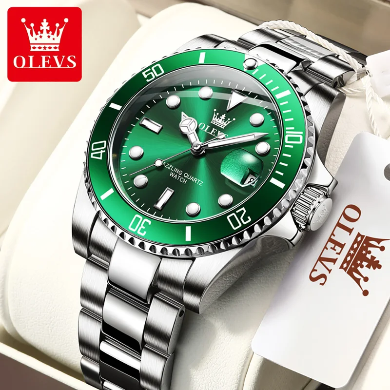 OLEVS ساعة كوارتز أصلية للرجال - مراجعة Luxury Watch Maker وسعره
