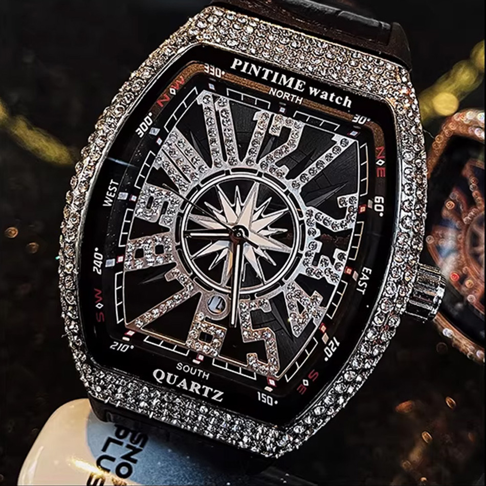 ساعة يد فاخرة للرجال مرصعة بال - مراجعة Luxury Watch Maker وسعره