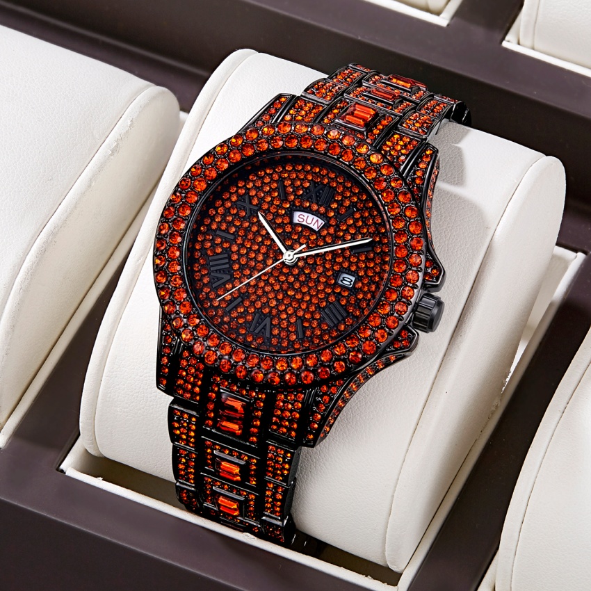 ساعة رجالية فاخرة من الفولاذ ا - مراجعة Luxury Watch Iceberg وسعره