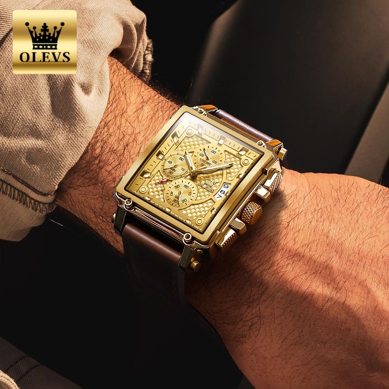 ساعات رجالية من ماركة OLEVS مق - مراجعة Luxury Watch Maker وسعره
