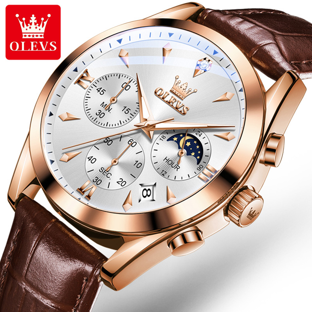 OLEVS العلامة التجارية الجديدة - مراجعة Luxury Watch Maker وسعره