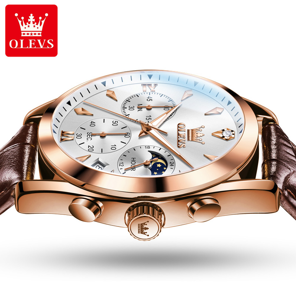 OLEVS العلامة التجارية الجديدة - مراجعة Luxury Watch Maker وسعره