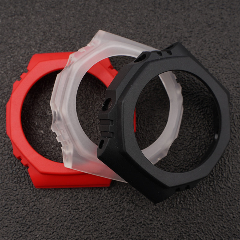 حزام من الراتنج + غطاء حماية ل - مراجعة Casio Watch G-Shock Ga-2100 وسعره